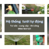 đơn vị cung cấp lắp đặt hệ thống tưới tự động