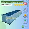 chậu ghép trồng rau hdpe