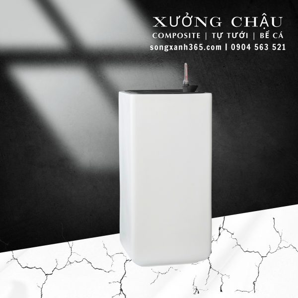 Chậu tự tưới composite như ý