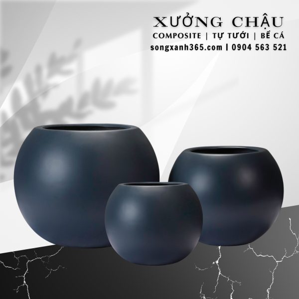 Chậu trồng cây composite cao cấp Phúc Lộc