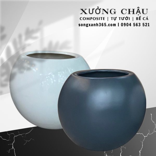 Chậu trồng cây composite cao cấp Phúc Lộc