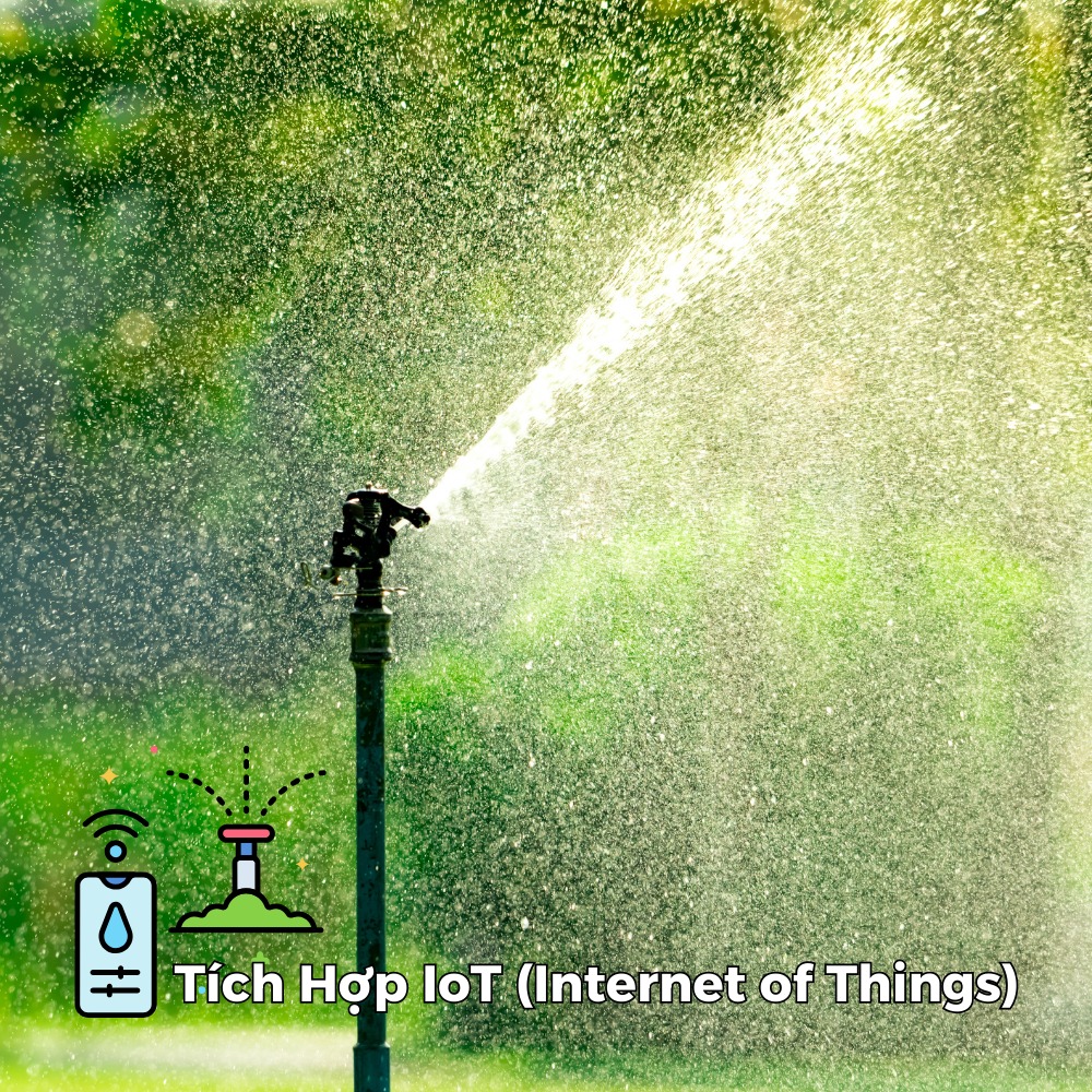 Hệ thống tưới cây tích hợp IoT